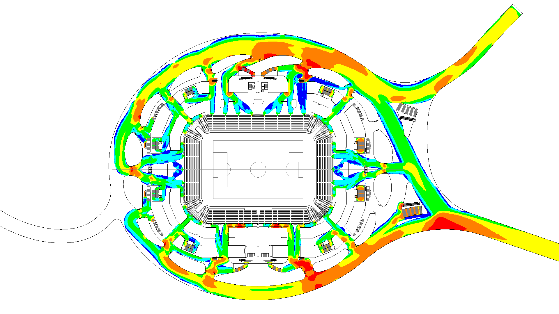 Dynamic Pedestrian Simulation